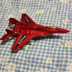 戦闘機 ミニカー 赤色 TOP WORLD