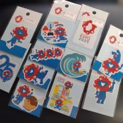 EXPO2025✨大阪万博✨新品未使用未開封で‼️ミャクミャクステッカーセット✨