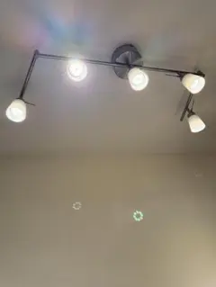 IKEA TIDIG シーリングスポットライト 5スポット