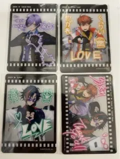 にじさんじ3SKM オリジナルクリアカード　全4種コンプリート セブンイレブン