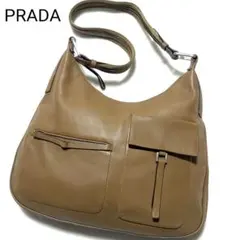 プラダ　ショルダーバッグ レザー マルチポケット 大容量 アーカイブ 1999