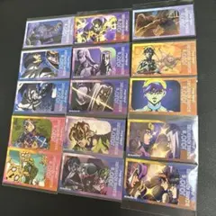 ジョジョ　メモリーカットステッカー　５部　黄金の風　ブチャラティ　セット