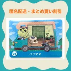 【匿名配送】amiibo ハリマオ あつまれどうぶつの森
