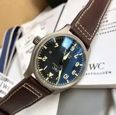 IWC パイロットウォッチ ブルー文字盤