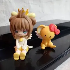 ガシャポン　ＣＣさくら×サンリオキャラクターズ　スペシャルコラボマスコット　２種