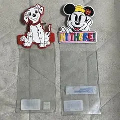 ♪ディズニー　パスケース　レトロ