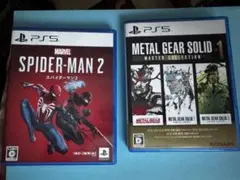 PS5 ソフト 2本セット スパイダーマン2 、メタルギアソリッド　VOL.1