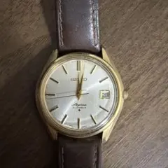 OH済　セイコー スカイライナー 手巻き 21石 6102-8000 1972年 セイコー スカイライナー 6102-8000 デイト Cal.6102A 21石 手巻 OH済