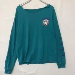 B/ONE/SOUL 古着 カットオフリメイク ライオングラフィック ロンTのサムネイル