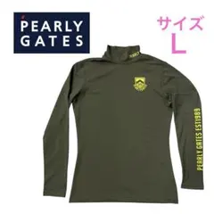 PEARLY GATES☆パーリーゲイツモックネック☆イエロー☆サイズ6☆極美
