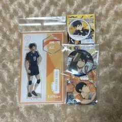 ハイキュー アクリルスタンド・缶バッジ/影山飛雄