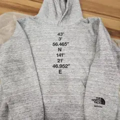 THE NORTH FACE グレー フード付きパーカー　Mサイズ