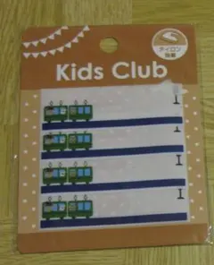 電車 ネームラベルワッペン 4枚入り