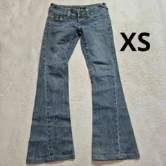 L.A. ブーツカットデニム フレア　Y2K 00s平成　小さいサイズ　コットン