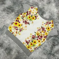 『Chesty』チェスティー　花柄スウェット　トレーナー　半袖　コットン100％