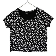 ユニクロ　ポール & ジョー クロップド UT グラフィックTシャツ　L