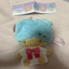 リトルツインスターズ キキララ ぬいぐるみポシェット キキおすわり
