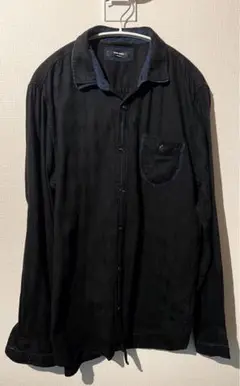 長袖シャツ ブラック XL