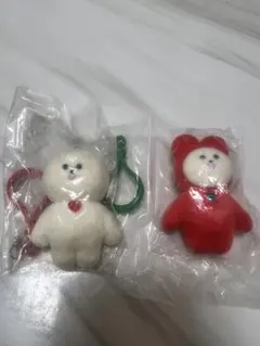 グルメマイスター よぴチャン りんご マシュマロ2点セット ガチャガチャ