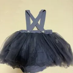 BBAMMA チュールスカート 80cm ネイビー