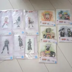 NARUTO 一番くじ 波の国編 11点セット アクリルコレクション ミニ色紙