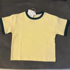 【新品】ZARA コントラストパイピングTシャツ　92のサムネイル