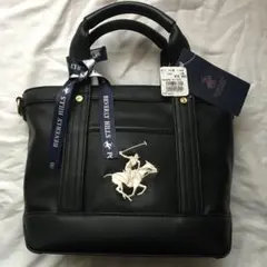 BEVERLY HILLS POLO CLUB/トートバッグ/黒新品