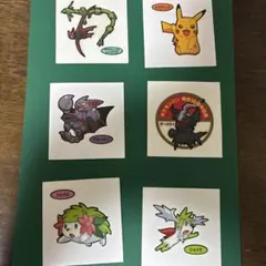 ポケモン シール　6枚セット
