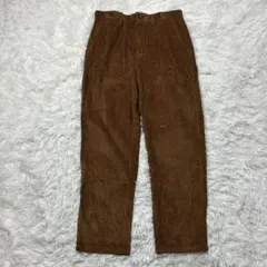 未使用級　90s オールドギャップ　太畝　コーデュロイパンツ　ブラウン　80cm