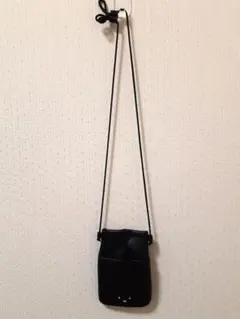 ミッフィー スマホショルダーバッグ ブラック