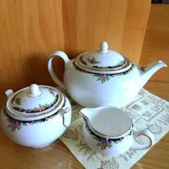 WEDGWOOD　ティーポット３点セット