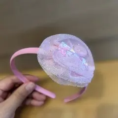 中古　サンリオ/キティちゃん　カチューシャ　ピンク　送料込み