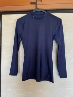 Under Armour ネイビー ハイネック長袖シャツ