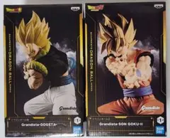 未開封/ドラゴンボール/Grandistaフィギュアセット(ゴジータ/孫悟空)