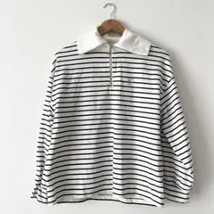 HK WORKS LONDON 長袖ポロシャツ Lサイズ