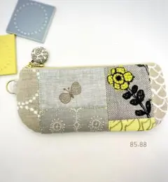 chouchoとtwins達のポーチ☆ミナペルホネン メガネポーチ　ペンケース