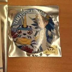 デジモンアドベンチャー 石田ヤマト ガブモン 缶バッジ - メルカリ