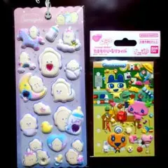 ぷくぷくシール　なまがきちゃん　 たまもりしーるリフィル　青春スクールセット