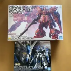 プ*ん様 MG Ver.Ka νガンダム サザビー 2点セット - メルカリ