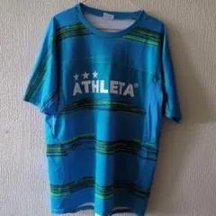 ATHLETA サッカー フットサル プラクティスシャツ ブルーのサムネイル