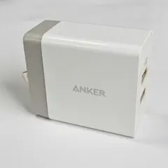 ジャンク品 ANKER 24W 2ポート USB充電器 A2021 プラグ破損