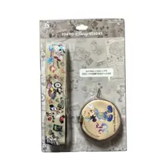 未使用 ディズニー 35周年 カメラストラップ レンズキャップケース付 ミッキー