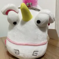 ミニオン　ユニコーンぬいぐるみポーチ
