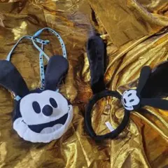 ディズニー オズワルド カチューシャ パスケース ポシェット ポーチ