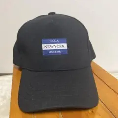 U.S.A. NEWYORK ブラックキャップ