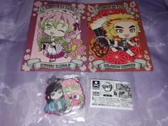 値下げ‼️鬼滅の刃 キャラばんちょうこう ラバーマスコット 陸ノ型&ポストカード