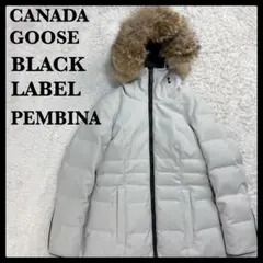 506【人気モデル】カナダグース ファー付ダウンコート PEMBINA グレー