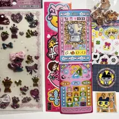 激レア】平成レトロ 平成女児 ちゃお ふろくシール たまごっち ぷっくりシール