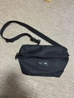 RVCA ボディバッグ 黒　 ルーカ ウエストポーチ