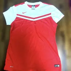 NIKE Dri-FIT 半袖Tシャツ レッド ホワイト Lサイズのサムネイル
